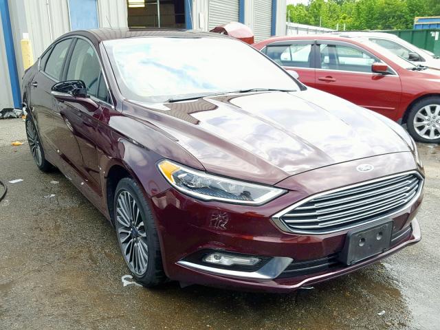 3FA6P0HDXHR340917 - 2017 FORD FUSION SE  photo 1