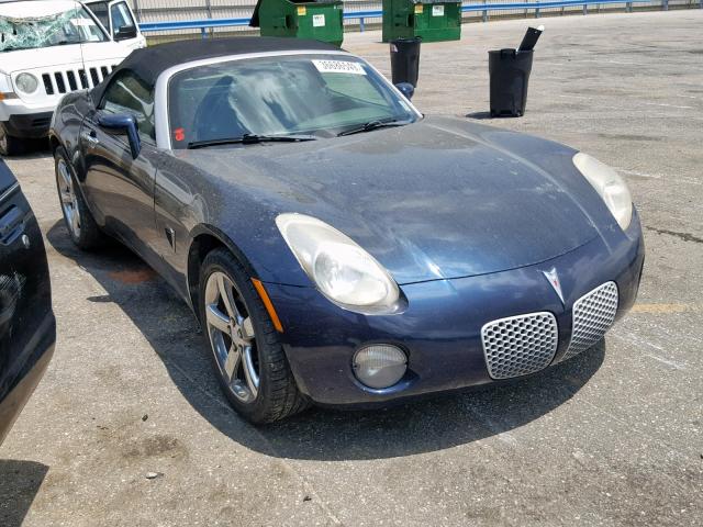 1G2MB35B76Y116916 - 2006 PONTIAC SOLSTICE BLUE photo 1