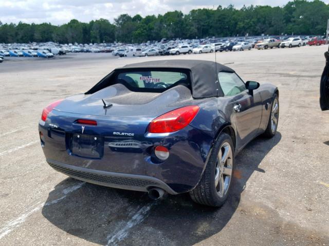 1G2MB35B76Y116916 - 2006 PONTIAC SOLSTICE BLUE photo 4