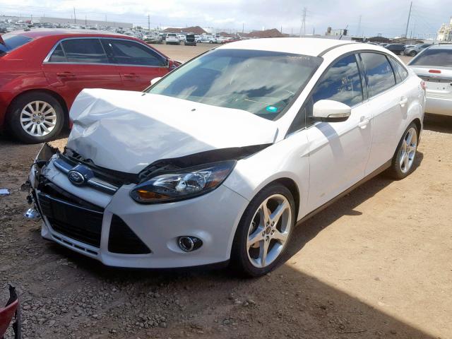 1FADP3J2XDL296475 - 2013 FORD FOCUS TITA WHITE photo 2