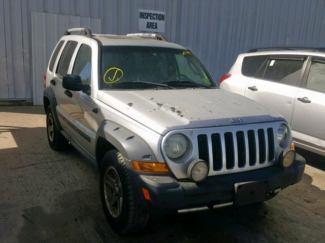 1J8GL38KX6W218880 - 2006 JEEP LIBERTY RE SILVER photo 1