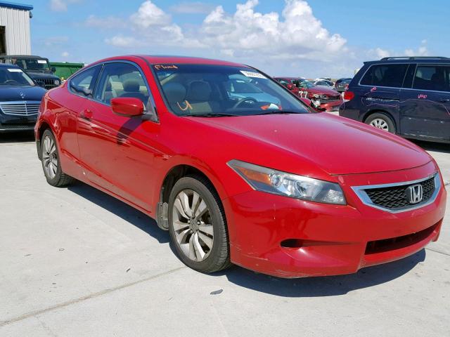 1HGCS1B85AA010844 - 2010 HONDA ACCORD EXL RED photo 1