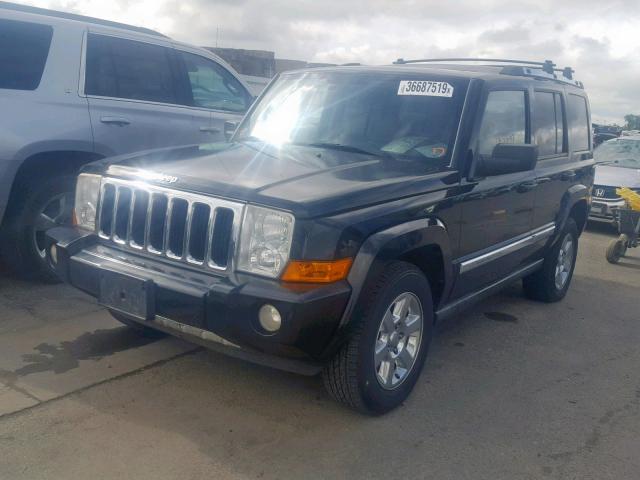 1J8HH58277C580833 - 2007 JEEP COMMANDER შავი ფოტო 2