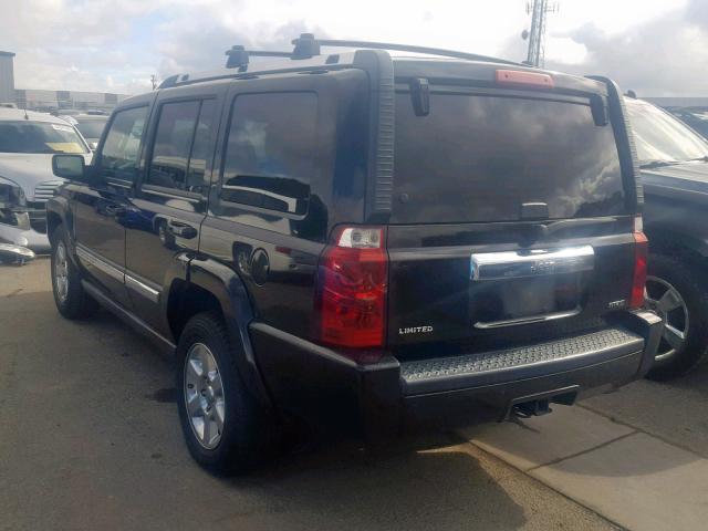 1J8HH58277C580833 - 2007 JEEP COMMANDER შავი ფოტო 3