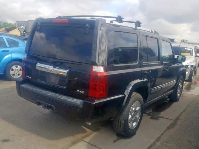 1J8HH58277C580833 - 2007 JEEP COMMANDER შავი ფოტო 4