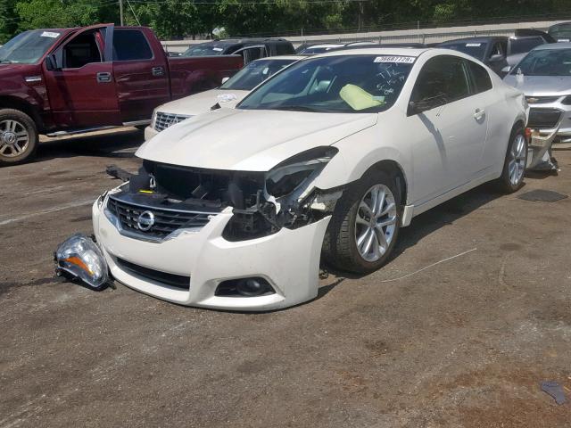 1N4BL2EP3BC182169 - 2011 NISSAN ALTIMA SR WHITE photo 2