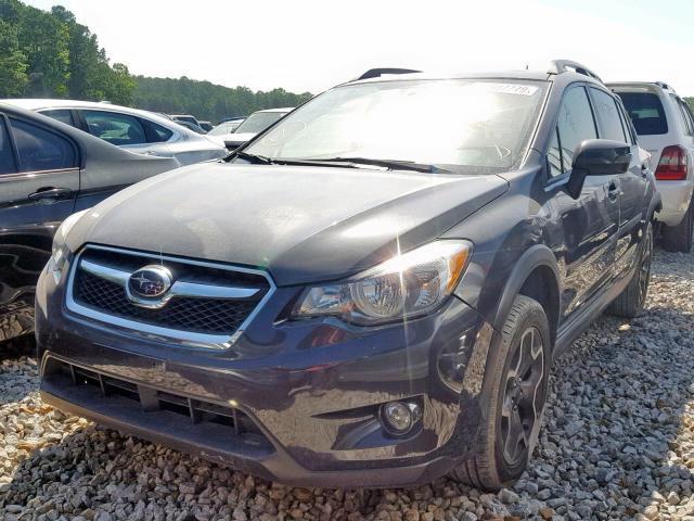 JF2GPASC8F8252775 - 2015 SUBARU XV CROSSTR GRAY photo 2