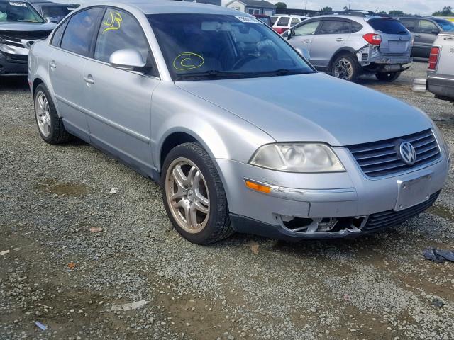 WVWMD63B34E271312 - 2004 VOLKSWAGEN PASSAT GL SILVER photo 1