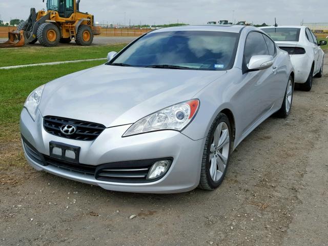 KMHHU6KHXCU073530 - 2012 HYUNDAI GENESIS CO SILVER photo 2