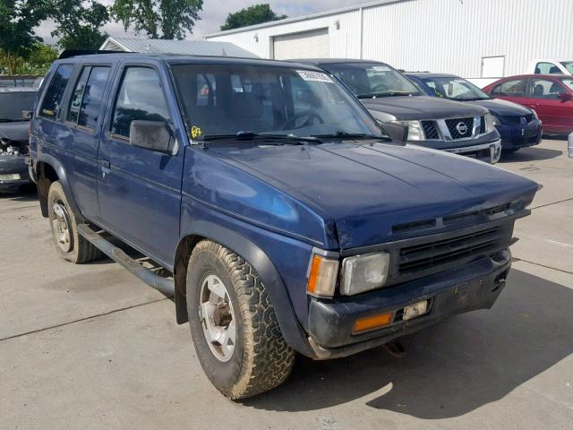 JN8HD17YXSW066035 - 1995 NISSAN PATHFINDER BLUE photo 1