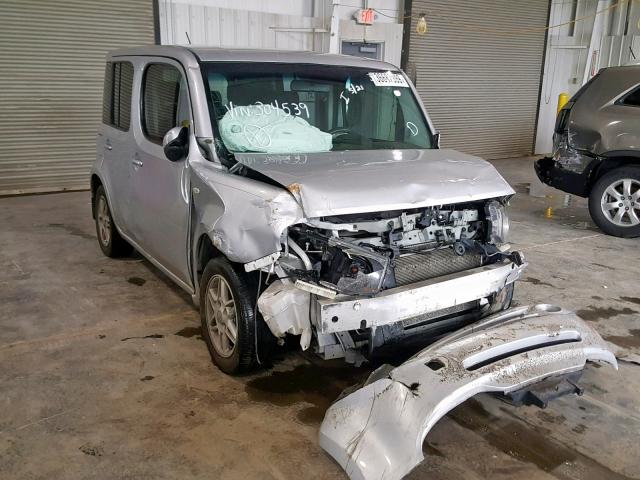 JN8AZ2KR6DT304539 - 2013 NISSAN CUBE S SILVER photo 1