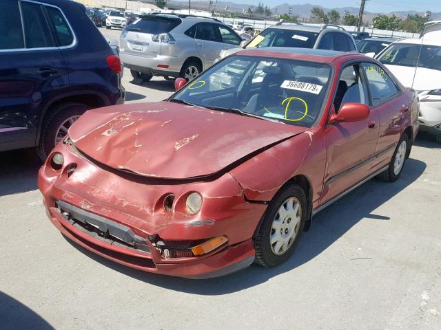 JH4DB7652RS009869 - 1994 ACURA INTEGRA LS RED photo 2