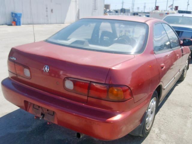 JH4DB7652RS009869 - 1994 ACURA INTEGRA LS RED photo 4