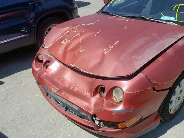 JH4DB7652RS009869 - 1994 ACURA INTEGRA LS RED photo 9
