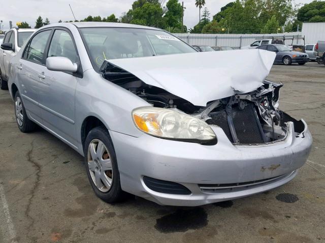 JTDBR32E160089692 - 2006 TOYOTA COROLLA CE SILVER photo 1