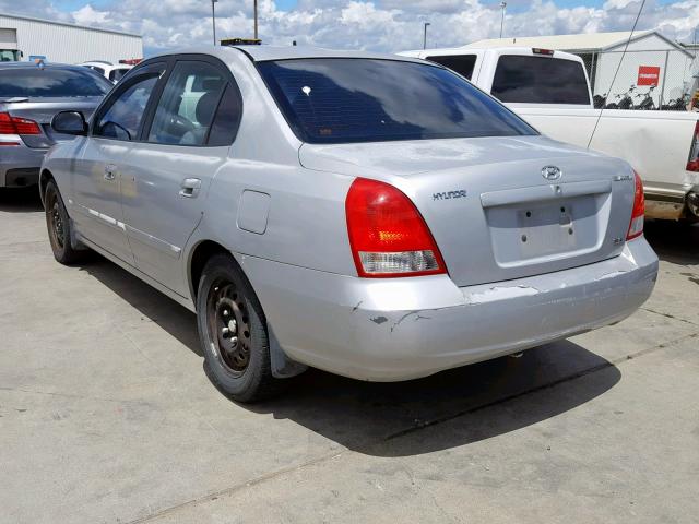 KMHDN45D41U170101 - 2001 HYUNDAI ELANTRA GL SILVER photo 3