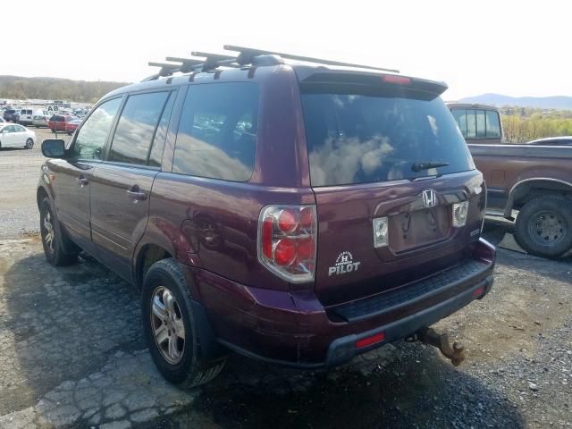 5FNYF18218B029503 - 2008 HONDA PILOT VP  photo 3