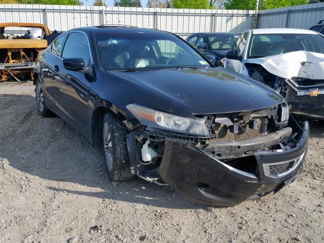 1HGCS12879A016253 - 2009 HONDA ACCORD EXL BLACK photo 1