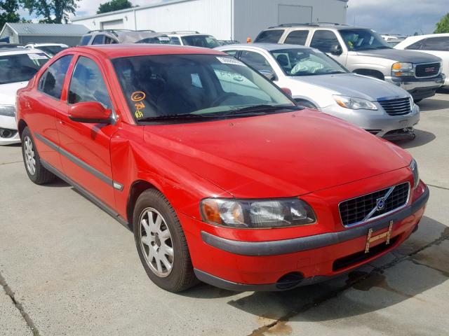 YV1RS61R012035025 - 2001 VOLVO S60 RED photo 1