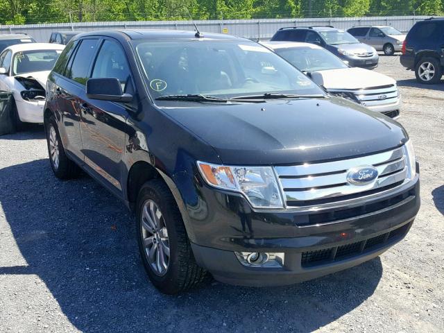 2FMDK48C78BA24156 - 2008 FORD EDGE SEL BLACK photo 1