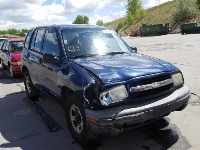 2CNBJ13C3Y6926070 - 2000 CHEVROLET TRACKER BLUE photo 1