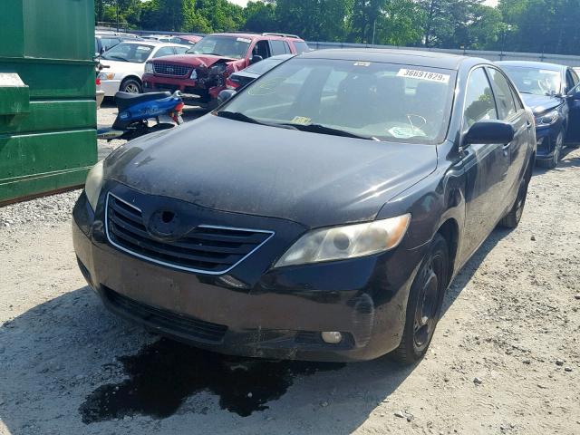 4T1BE46K67U187432 - 2007 TOYOTA CAMRY NEW BLACK photo 2