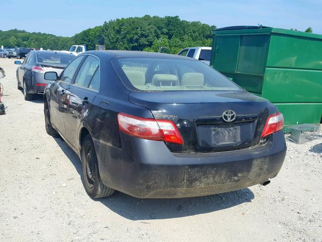 4T1BE46K67U187432 - 2007 TOYOTA CAMRY NEW BLACK photo 3