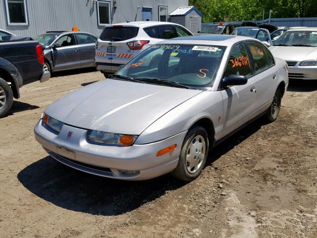 1G8ZH52851Z203568 - 2001 SATURN SL1 SILVER photo 2