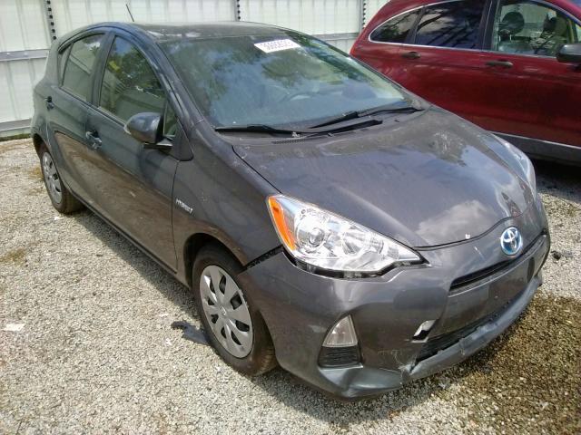 JTDKDTB32C1030072 - 2012 TOYOTA PRIUS C GRAY photo 1