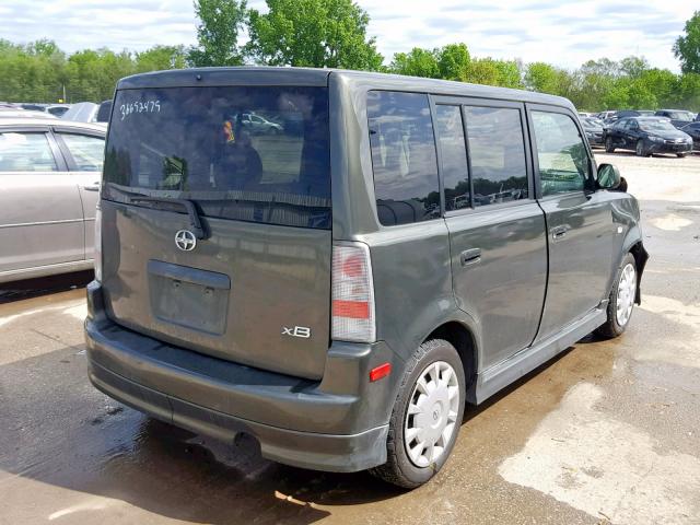 JTLKT324764031396 - 2006 TOYOTA SCION XB 绿色 照片 4