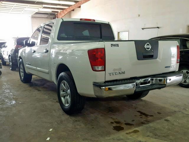 1N6BA0EK7BN300279 - 2011 NISSAN TITAN S WHITE photo 3