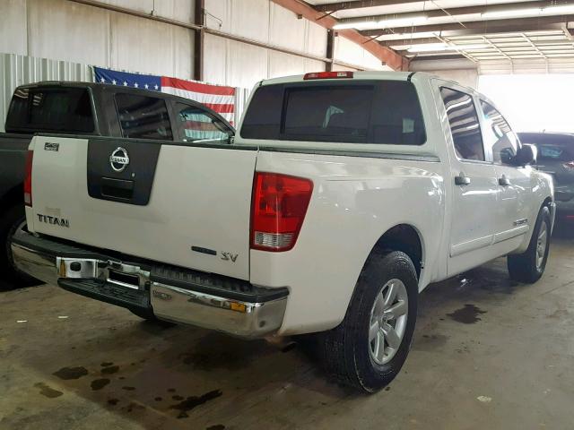 1N6BA0EK7BN300279 - 2011 NISSAN TITAN S WHITE photo 4