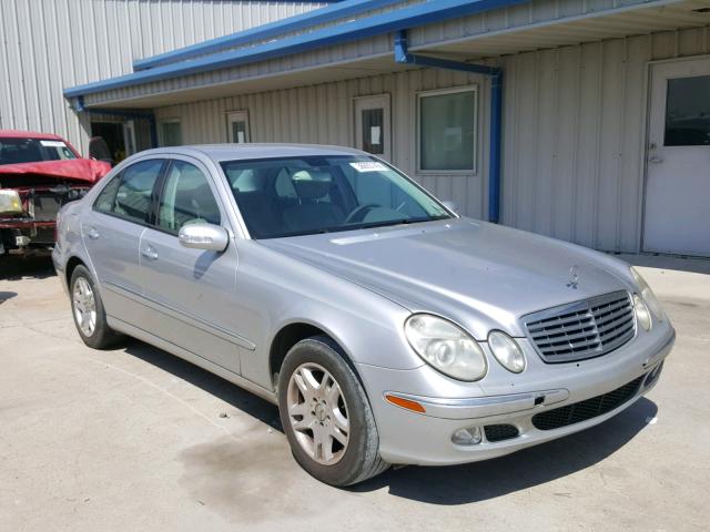 WDBUF65J83A167062 - 2003 MERCEDES-BENZ E 320 SILVER photo 1