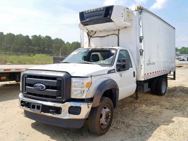 1FDUF5GY2GEA08540 - 2016 FORD F550 SUPER WHITE photo 2