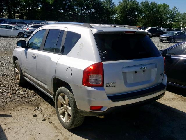 1J4NF1FB9BD197081 - 2011 JEEP COMPASS SP 银色 照片 3