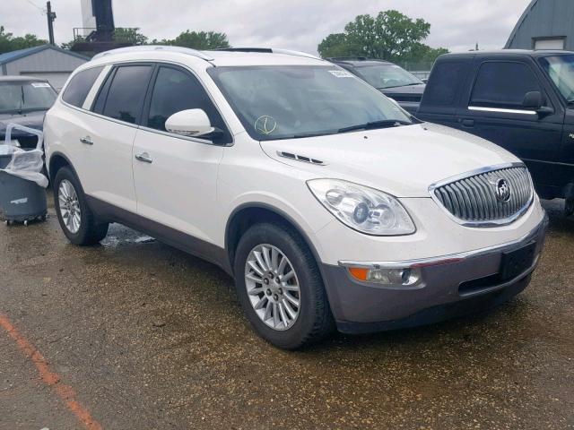 5GAKRAEDXCJ201498 - 2012 BUICK ENCLAVE WHITE photo 1