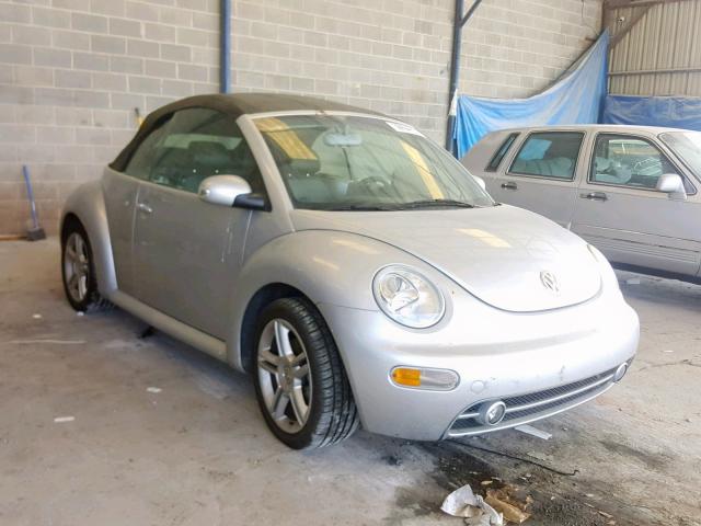 3VWCD31YX4M312172 - 2004 VOLKSWAGEN NEW BEETLE Gümüş foto 1