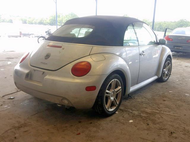 3VWCD31YX4M312172 - 2004 VOLKSWAGEN NEW BEETLE Gümüş foto 4