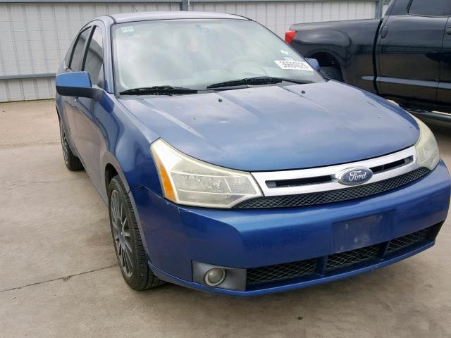 1FAHP36N89W112502 - 2009 FORD FOCUS SES BLUE photo 1