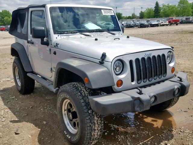 1J4GA2D13BL519839 - 2011 JEEP WRANGLER S SILVER photo 1