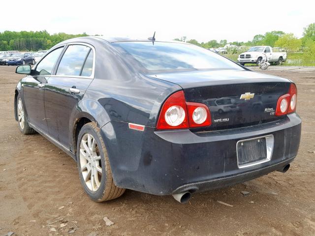 1G1ZK577X84262137 - 2008 CHEVROLET MALIBU LTZ გრაფიტი ფოტო 3