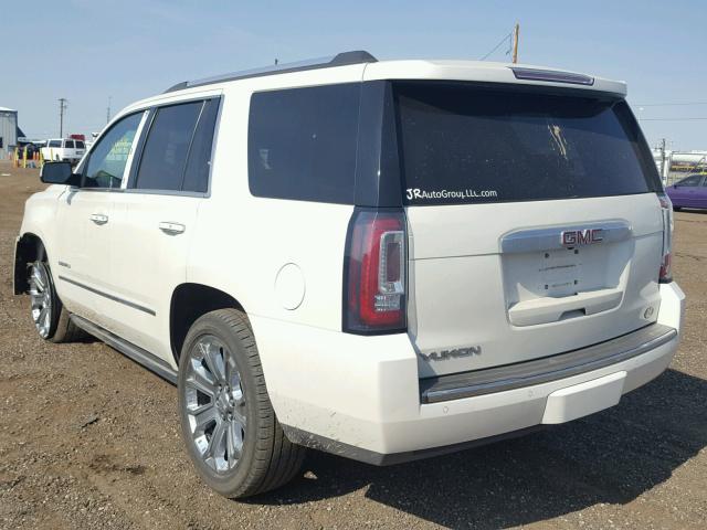 1GKS2CKJ4FR642188 - 2015 GMC YUKON DENA WHITE photo 3