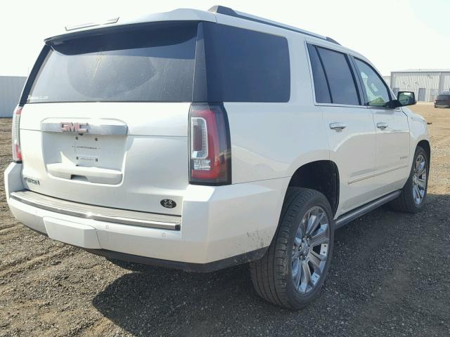 1GKS2CKJ4FR642188 - 2015 GMC YUKON DENA WHITE photo 4