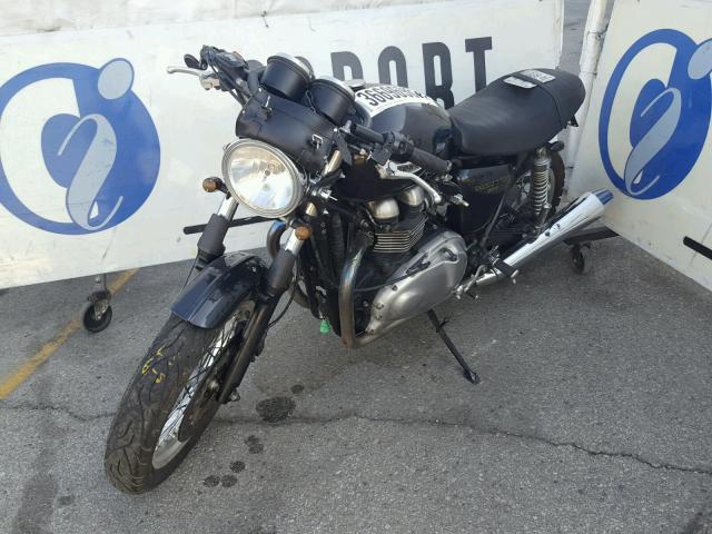 SMT920K14FT661949 - 2015 TRIUMPH MOTORCYCLE THRUXTON BLACK photo 2