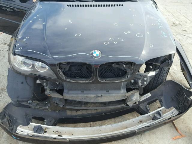 WBABW33495PL39438 - 2005 BMW 325 CI BLACK photo 7