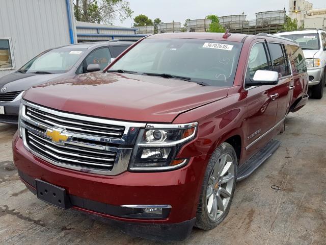 1GNSKJKCXHR112528 - 2017 CHEVROLET SUBURBAN K1500 PREMIER  photo 2