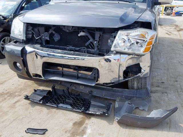 5N1BA08A77N720746 - 2007 NISSAN ARMADA SE BLACK photo 9