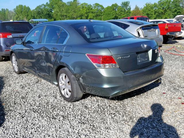 1HGCP2F83AA053175 - 2010 HONDA ACCORD EXL GREEN photo 3