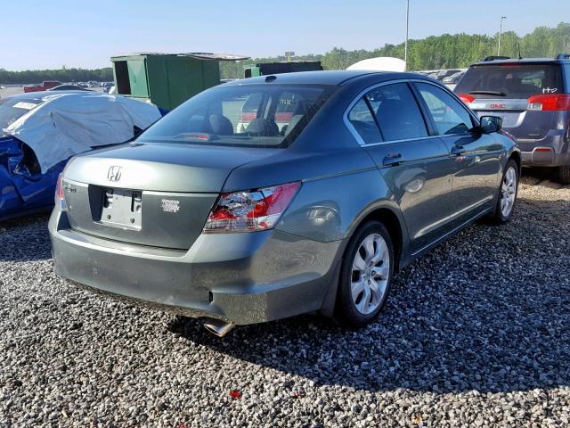 1HGCP2F83AA053175 - 2010 HONDA ACCORD EXL GREEN photo 4