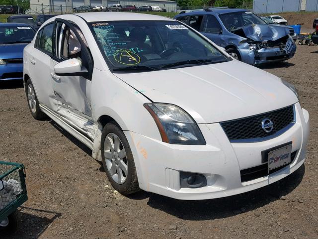 3N1AB6AP4BL624079 - 2011 NISSAN SENTRA 2.0 WHITE photo 1